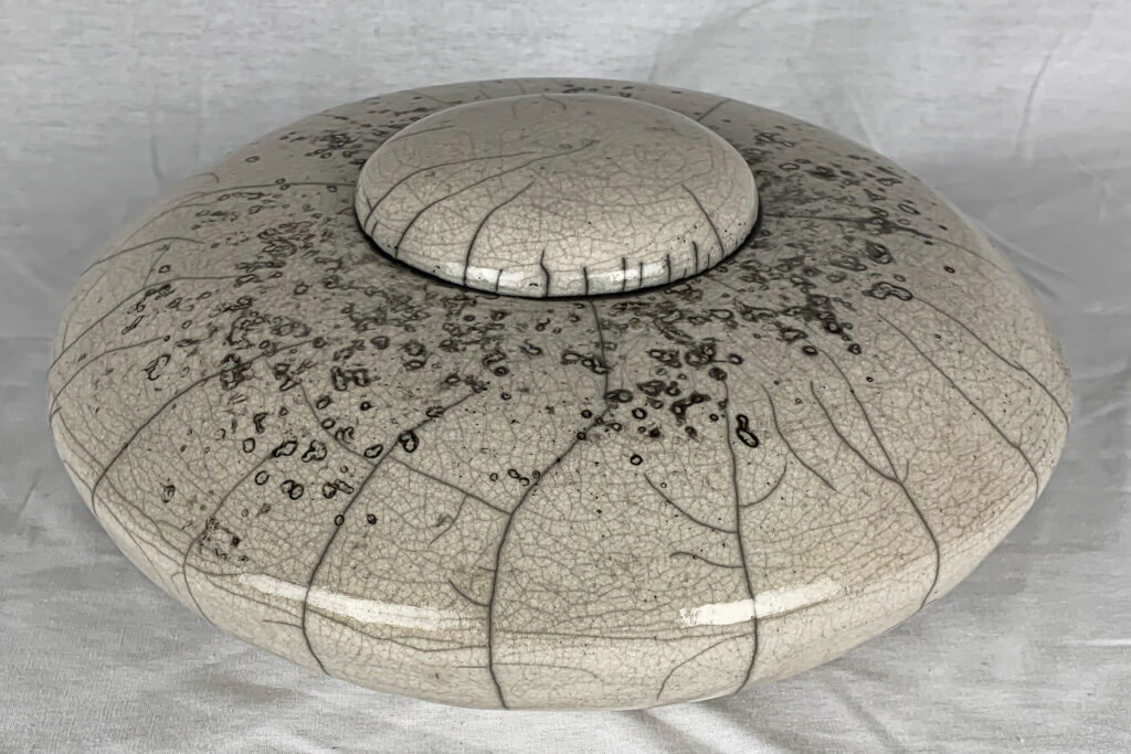 Klei Raku gestookt